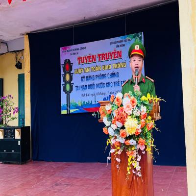 VĨNH LẠI: TUYÊN TRUYỀN LUẬT AN TOÀN GIAO THÔNG, PHÒNG CHỐNG TAI NẠN ĐUỐI NƯỚC CHO TRẺ EM NĂM 2025